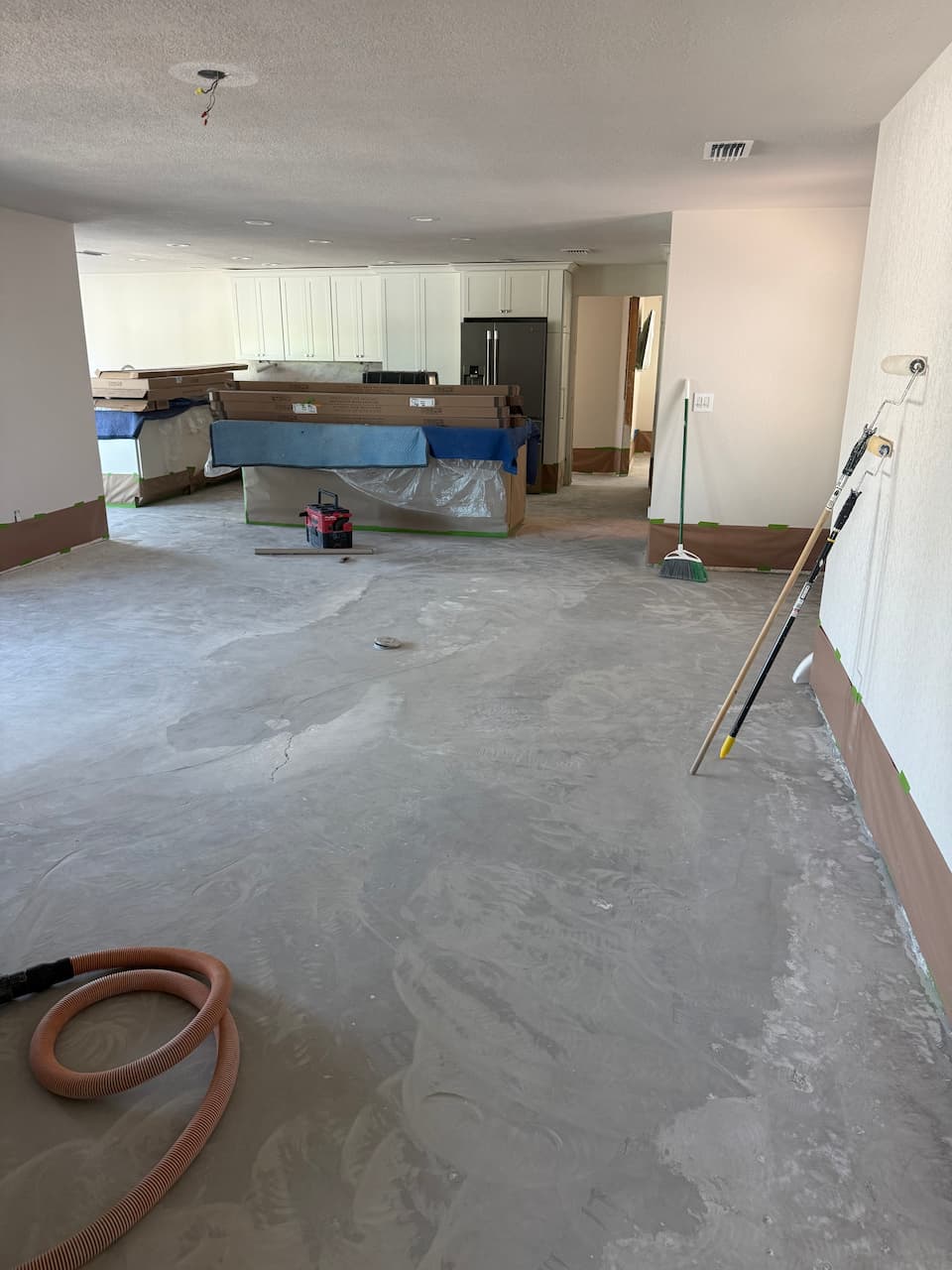 Floor preparation and subfloor evaluation by SVR FLOORS in Largo, Florida