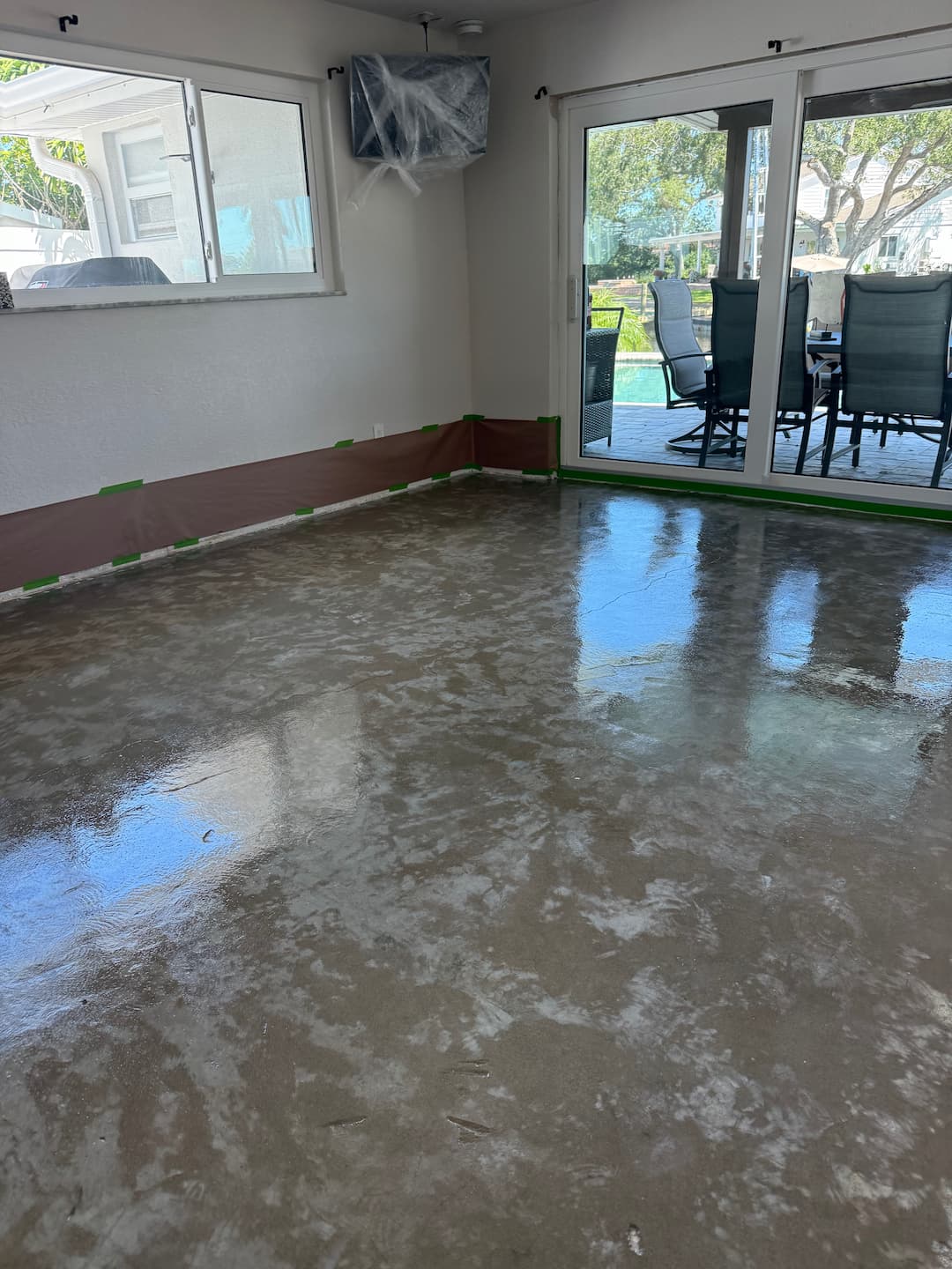 Subfloor repair and floor preparation by SVR FLOORS in the Tampa Bay Area