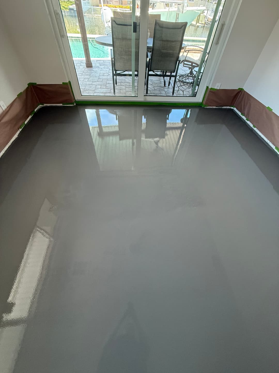 Floor leveling and surface preparation by SVR FLOORS