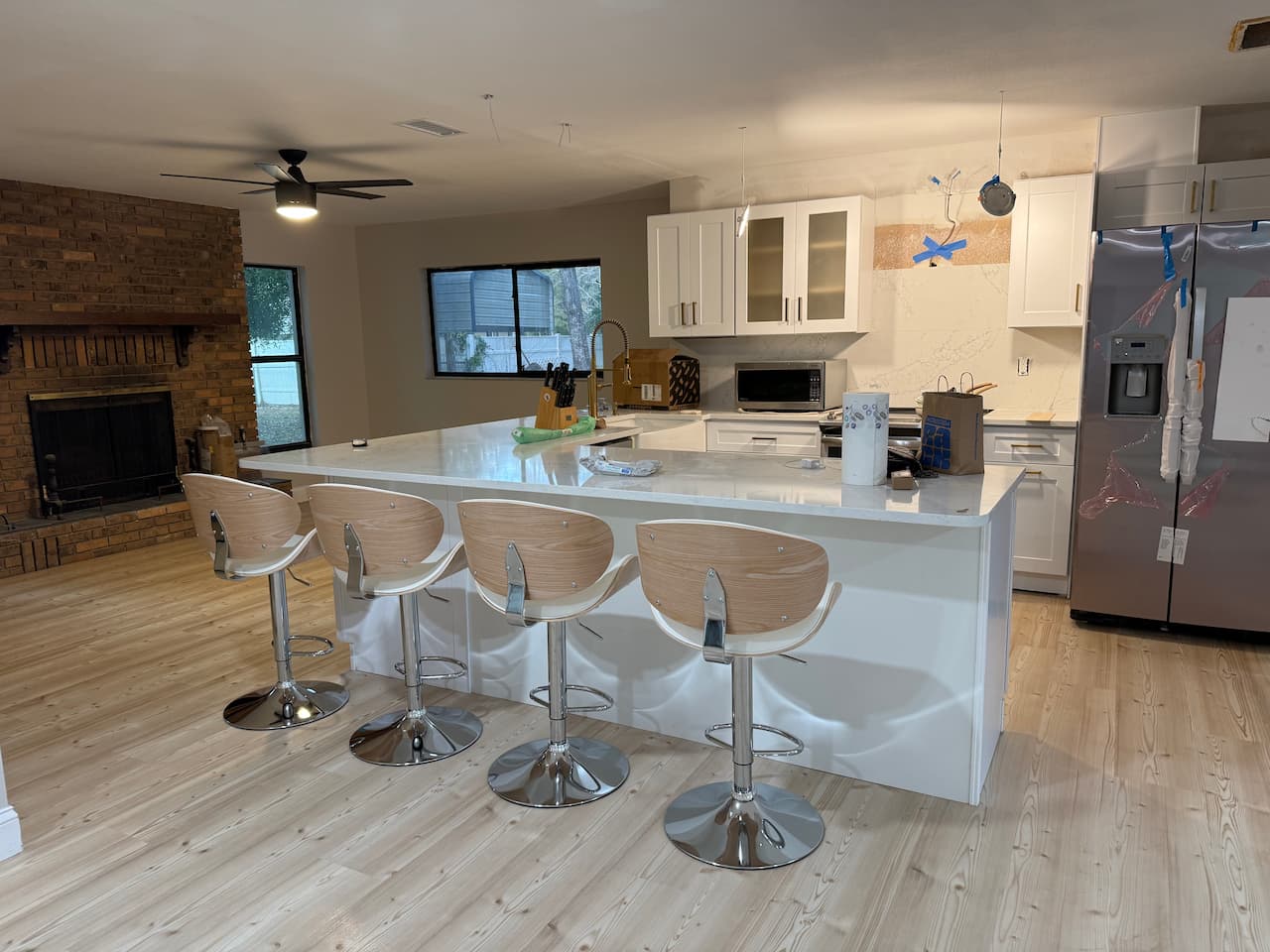 Tile installation by SVR FLOORS in Largo, Florida