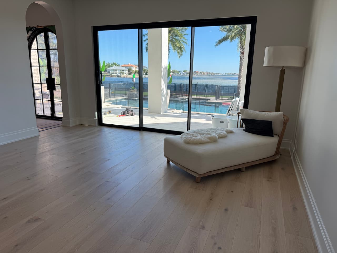 Luxury vinyl plank flooring installation by SVR FLOORS in the Tampa Bay Area