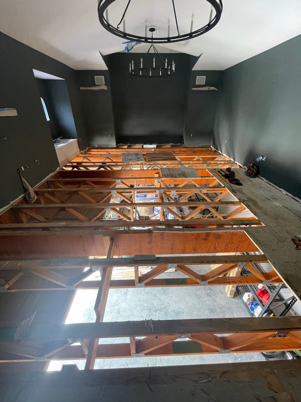 Subfloor repair work by SVR FLOORS in Largo, Florida