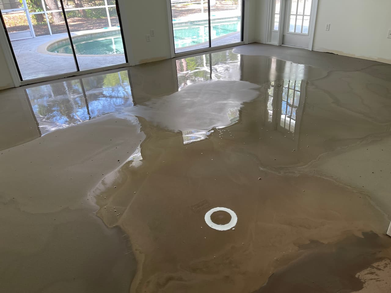 Kitchen flooring preparation and installation in Largo Florida