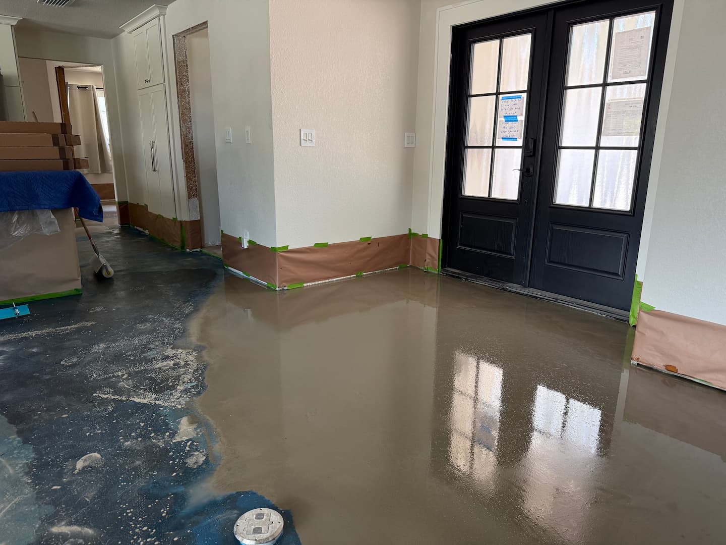 Floor repair estimate in Largo Florida
