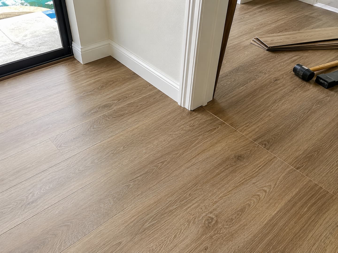 Laminate flooring installation in St. Petersburg Florida
